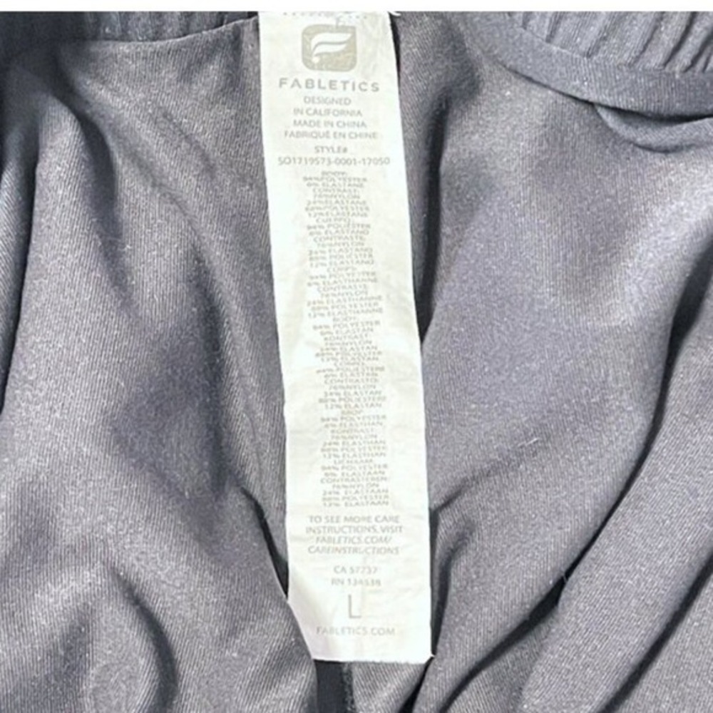 Fabletics Fallon Shorts Womens Size L Black Running Lined Athletic Gym Fitness - Picture 7 of 10